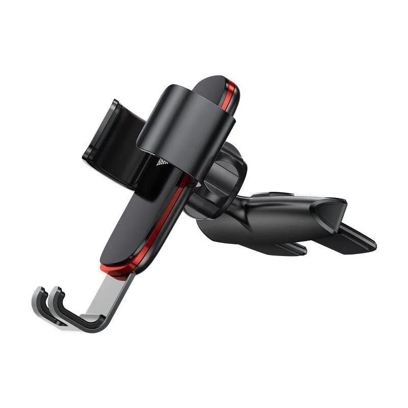 Baseus Metal Age Gravity Car Mount Air Vent Phone Bracket Holder for CD Slot, Black