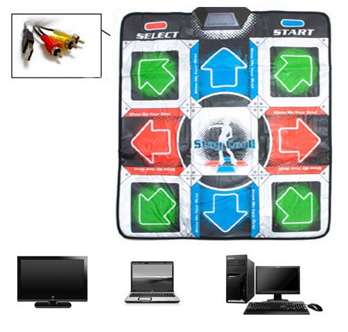 Коврик для танцев / Танцевальный коврик Stepmania USB + TV | Dance Mat Pad