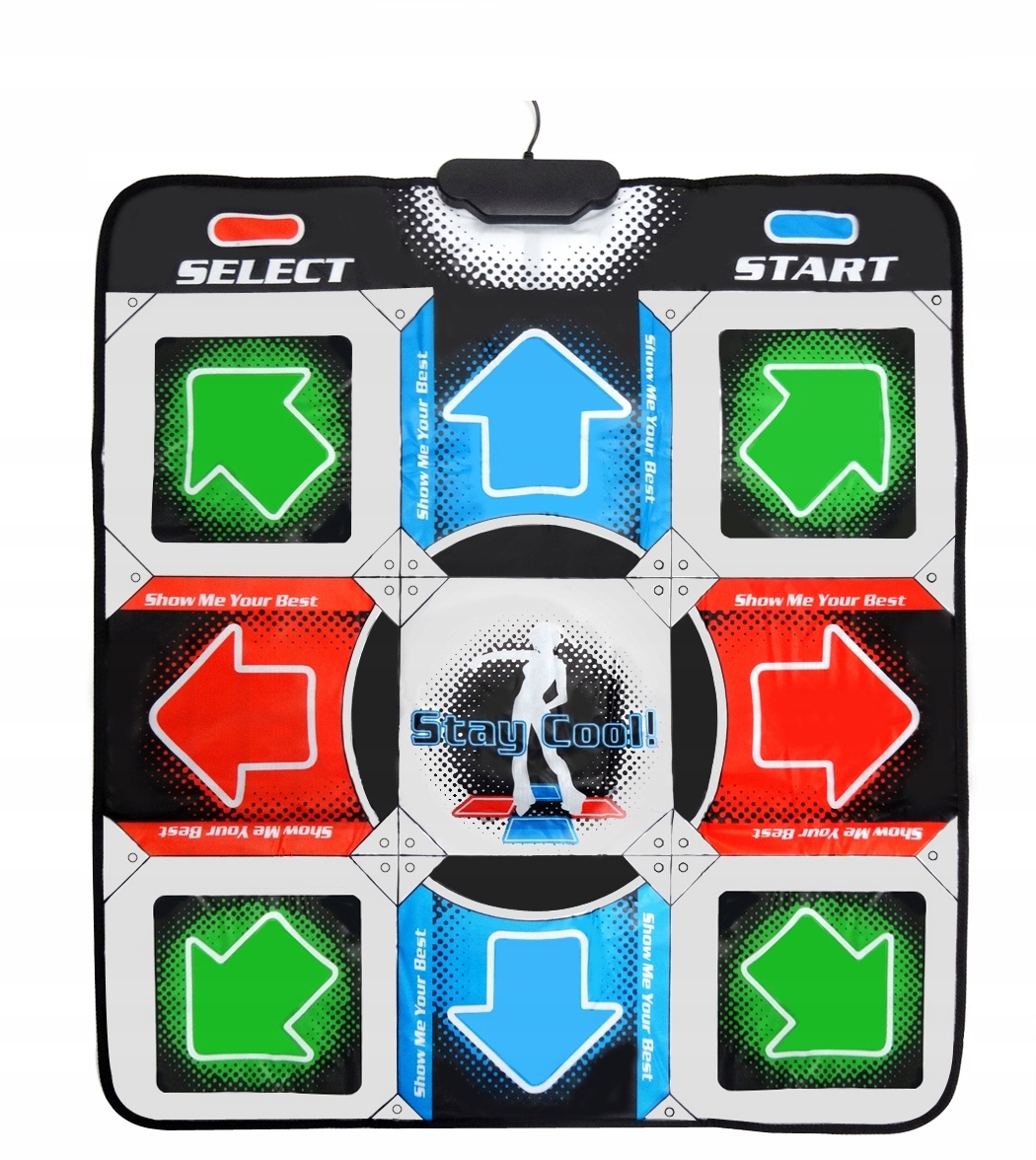 Коврик для танцев / Танцевальный коврик Stepmania USB + TV | Dance Mat Pad
