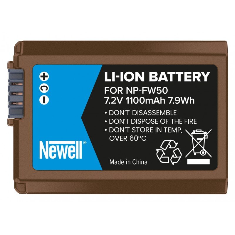 Newell NP-FW50 USB-C Battery for Sony, 1100 mAh