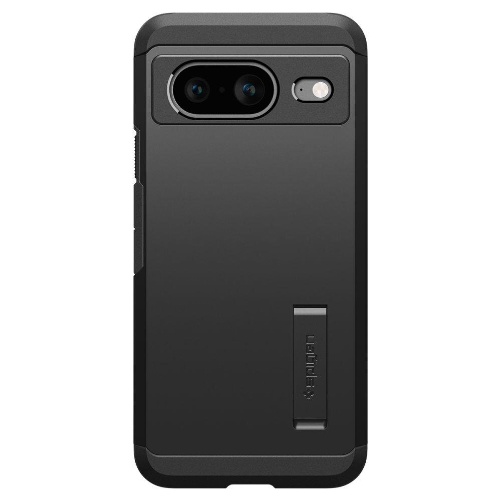 Google Pixel 8 Spigen Tough Armor Case Cover, Black | Telefona Vāciņš Maciņš Maks Apvalks Bampers (4)