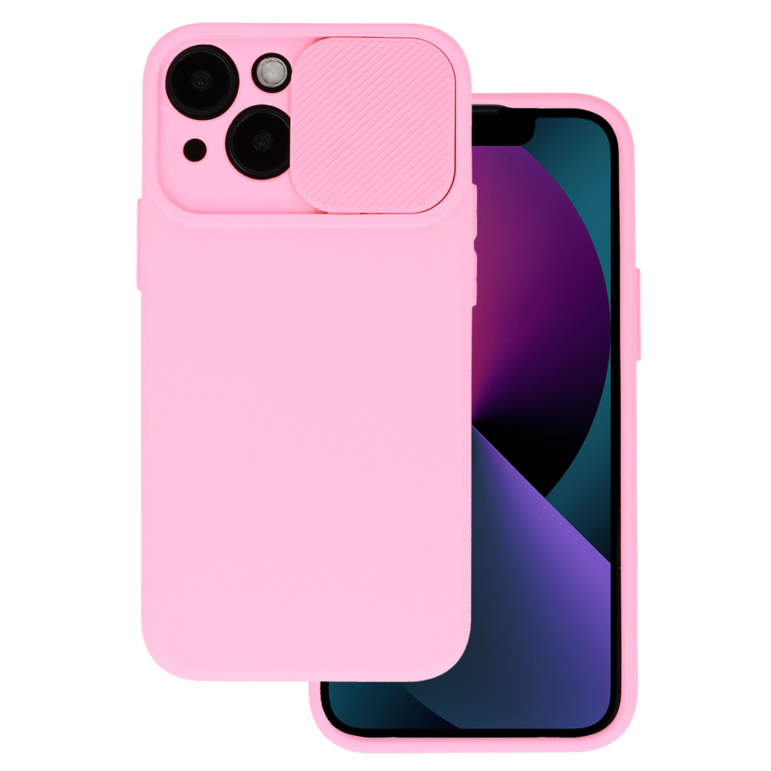 Samsung Galaxy A52 (SM-A525F/DS) / A52s (SM-A528B) Case Cover with Camshield, Pink | Telefona Maciņš Vāciņš...