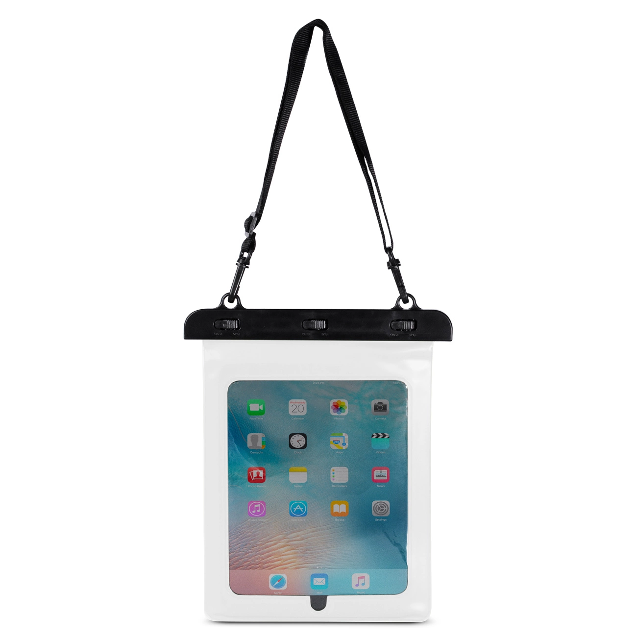 Universal Waterproof Case Dry Bag for Phone or Tablet up to 8\", White | Водонепронецаемый Чехол