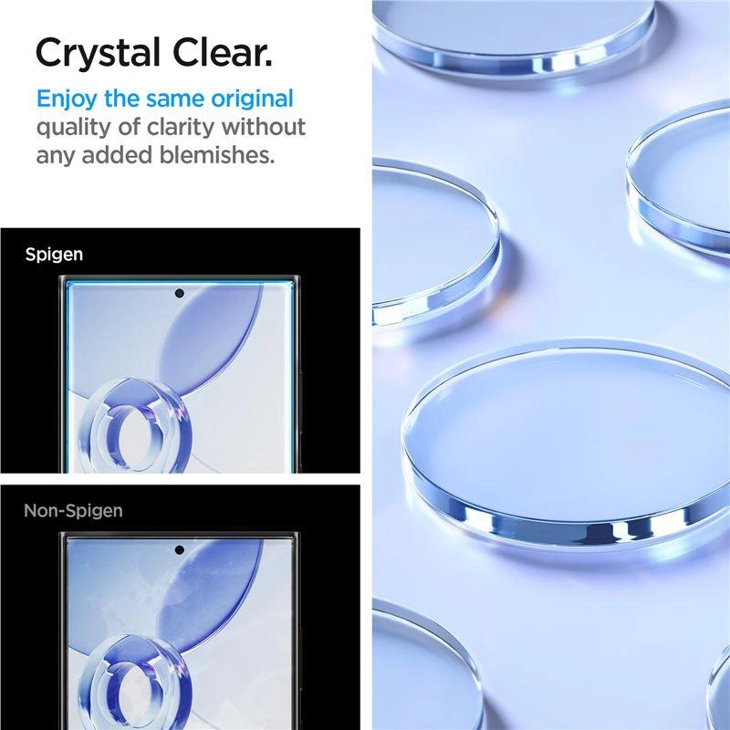 Samsung Galaxy S24 Ultra (SM-S928) Spigen \"EZ FIT\" Tempered Glass Screen Protector 2 pcs.
