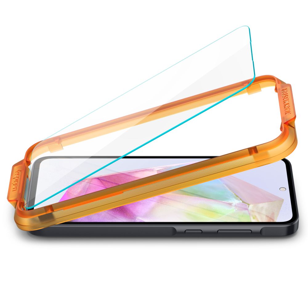 Samsung Galaxy A35 ( SM-A356E/DS ) / A55 ( SM-A556B/DS ) Spigen ALM GLAS.TR Tempered Glass 2-Pack | Защитное...
