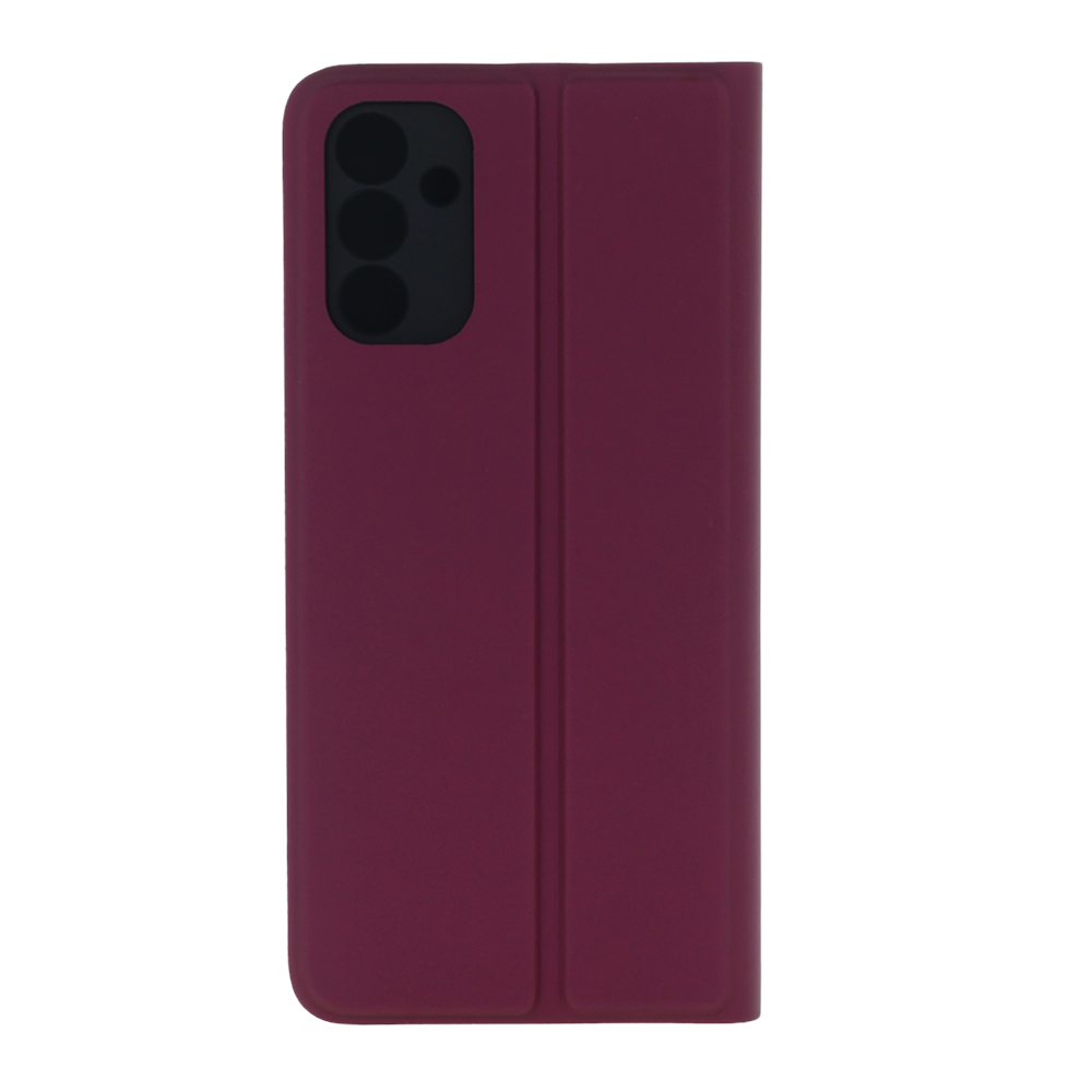 Xiaomi Redmi Note 13 Pro+ Plus Magnet TPU Book Case Cover Wallet, Burgundy