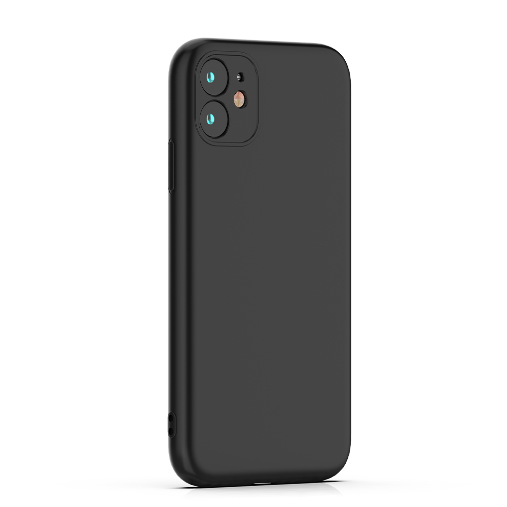 Apple iPhone 16 Pro Max 6.9\'\' Matt Silicone Color Case Cover, Black