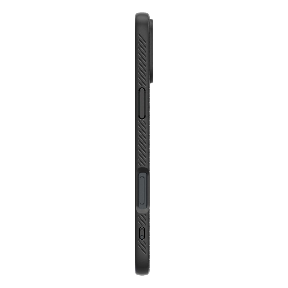 Apple iPhone 16 6.1\'\' Spigen Liquid Air TPU Case Cover, Black