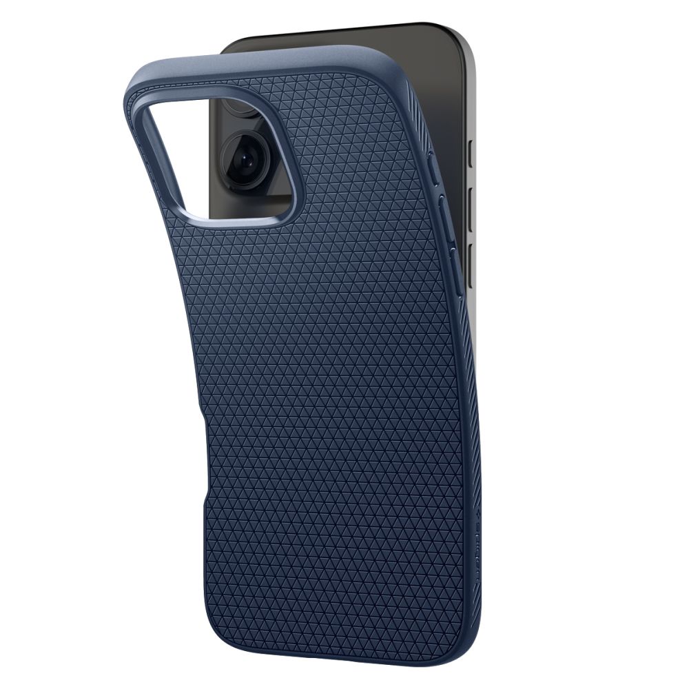 Spigen iPhone 16 Pro vāciņš Liquid Air, zils