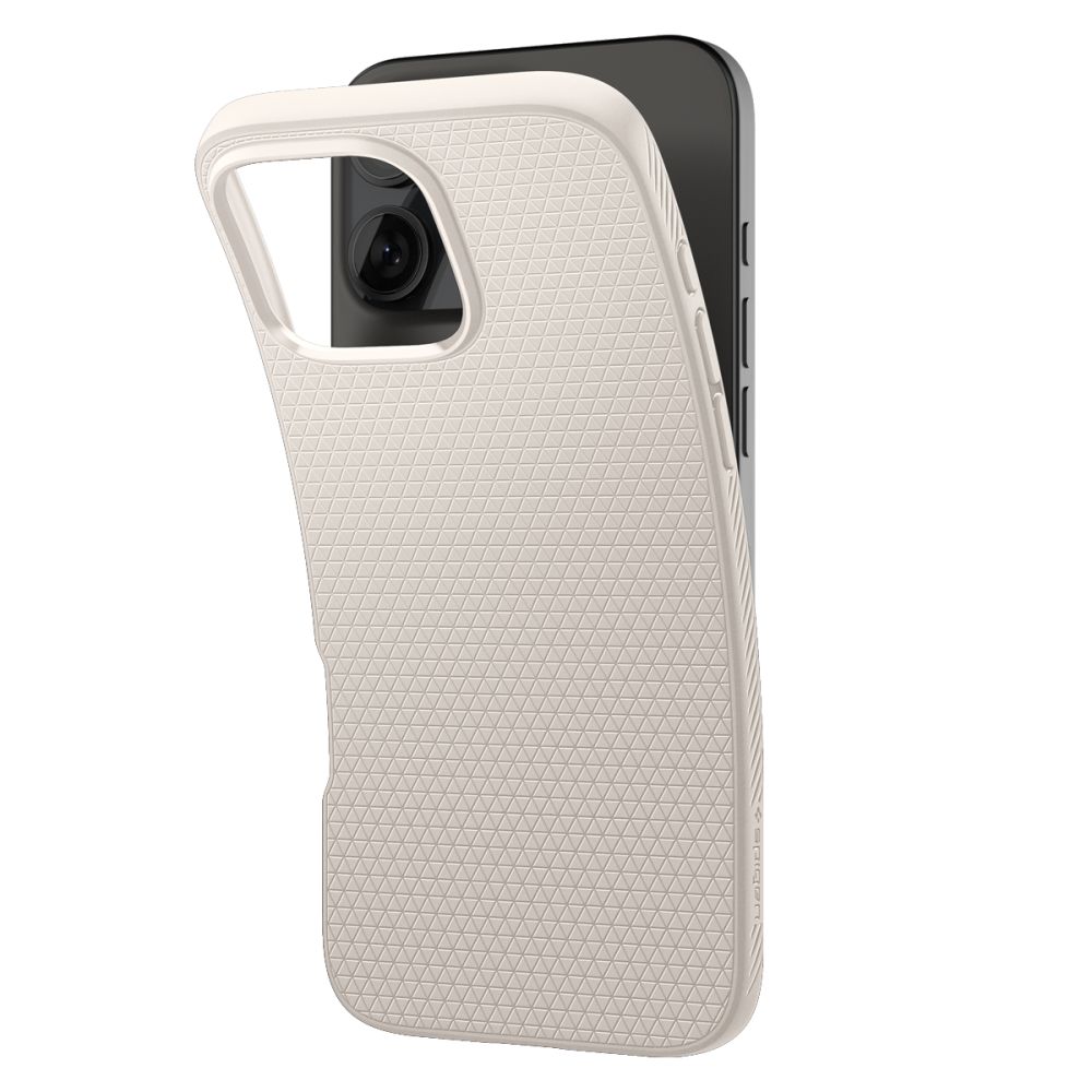 Apple iPhone 16 Pro 6.3\'\' Spigen Liquid Air TPU Case Cover, Titan