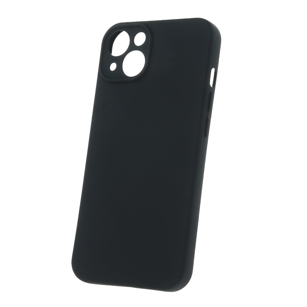Apple iPhone 16 6.1\'\' Matt Silicone Color Case Cover, Black