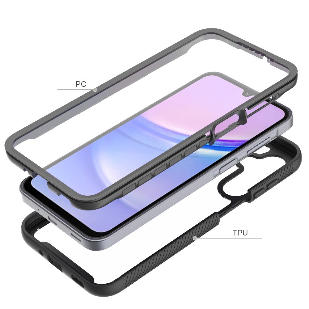 Samsung Galaxy A16 4G / 5G ( SM-A166 / SM-A165 ) Tech-Protect Defense360 Case Cover, Black