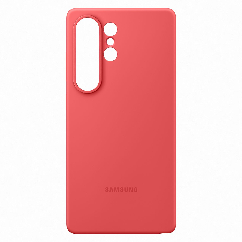 Original Samsung Galaxy S25 Ultra ( SM-S938 ) Silicone Cover Case, Red (EF-PS938CREGWW) | Чехол Кейс...