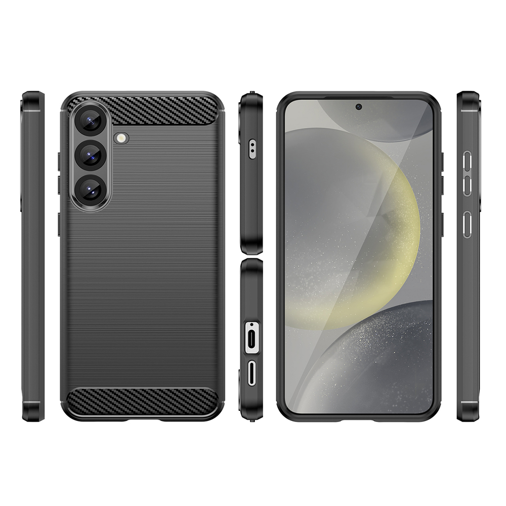 Samsung Galaxy S25+ Case Carbon Case, Black