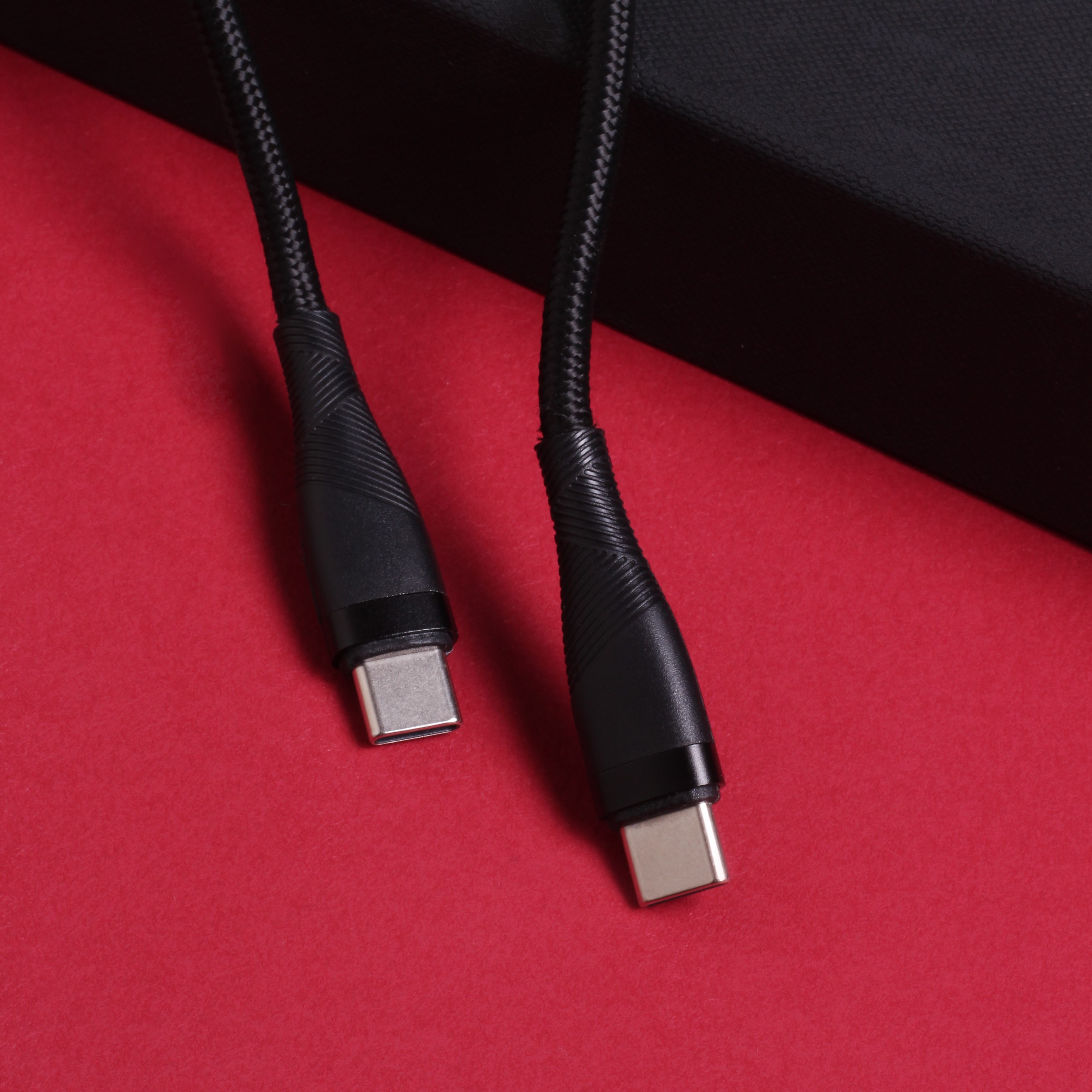 Maxlife USB-C to USB-C Cable MXUC-08 1.0m 60W, Black