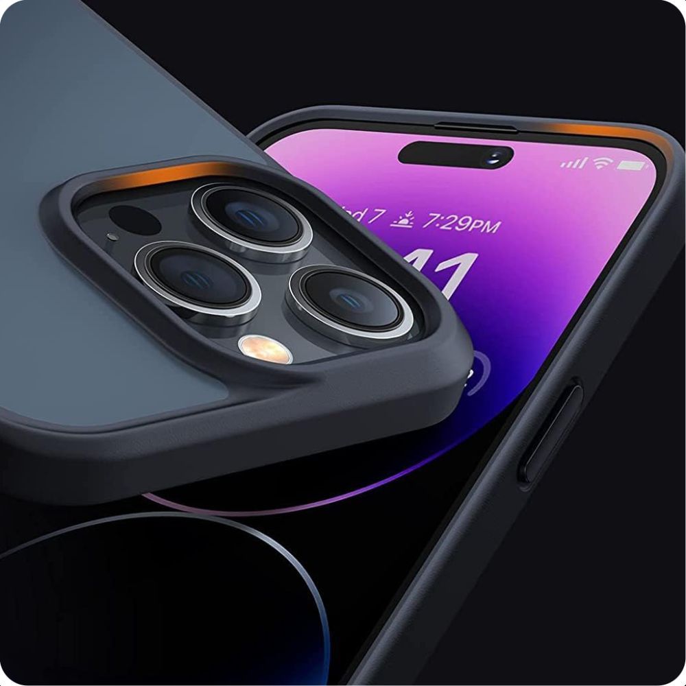 Nothing Phone (3a) Tech-Protect MagMat Case Cover, Clear Black | Чехол Обложка Бампер Кабура...