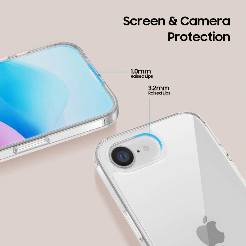 Nothing Phone (3a) Tech-Protect FlexAir Hybrid Cover Case, Transparent