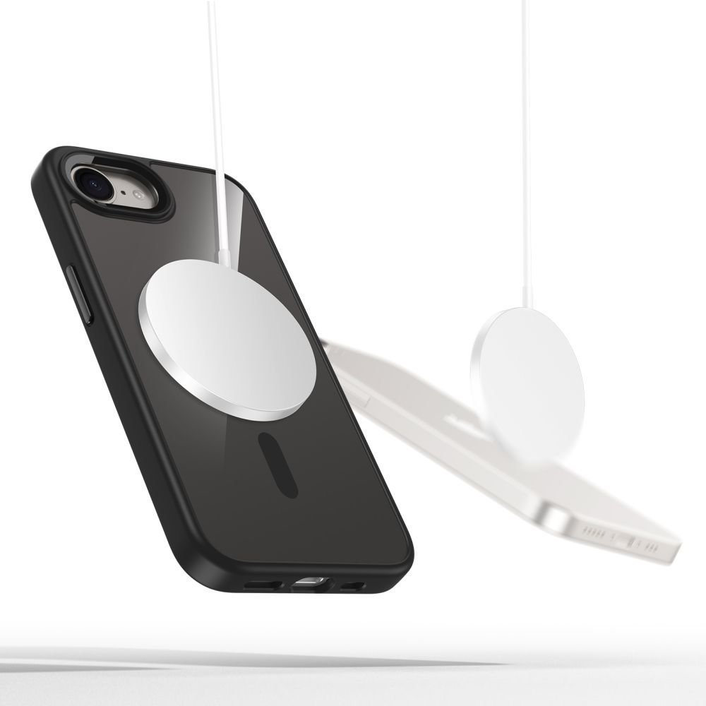 Nothing Phone (3a) Pro Tech-Protect MagMat MagSafe Case Cover, Black Transparent