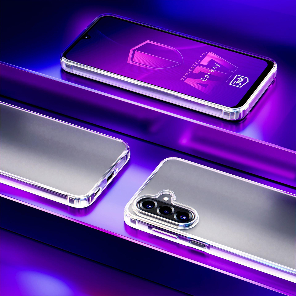 Samsung Galaxy A17 (SM-A176B/DS) 3MK Armor Case Cover, Transparent