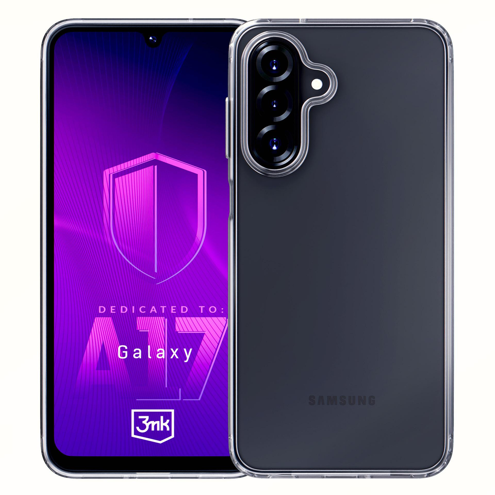 Samsung Galaxy A17 (SM-A176B/DS) 3MK Armor Case Cover, Transparent