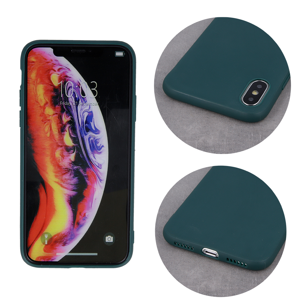 TFO iPhone 17 Pro Max vāciņš Matt TPU, tumši zaļš