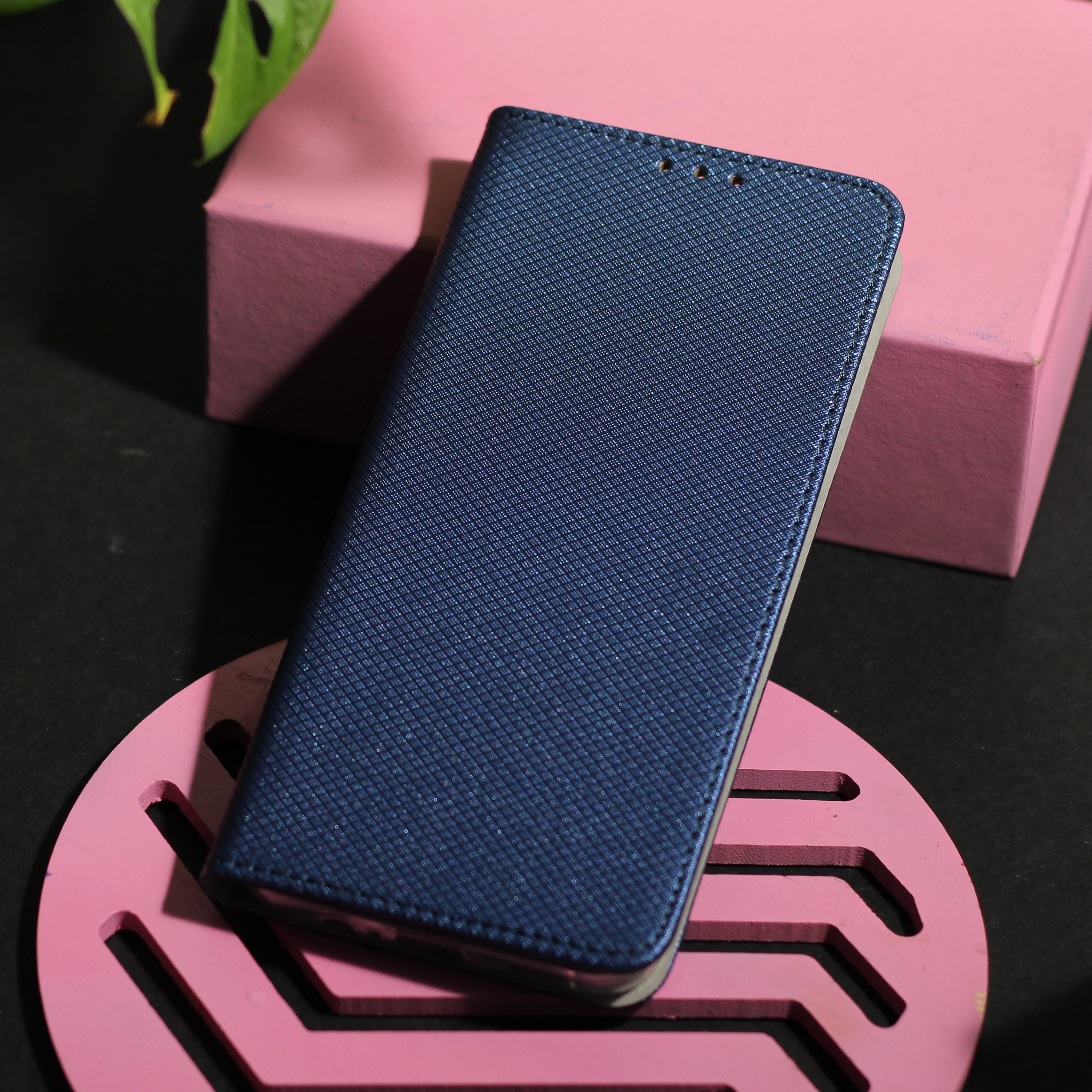 TFO Xiaomi Redmi 15C 4G / 5G atverams vāciņš maciņš grāmatiņa Smart Magnet, tumši zils