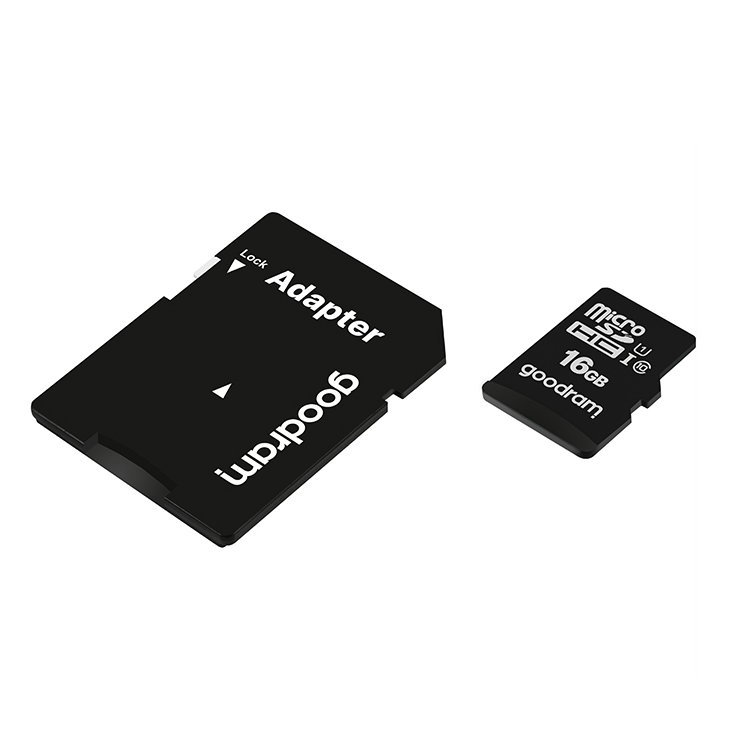 Goodram 16 GB microSDHC Memory Card (U1 100MB/s read)