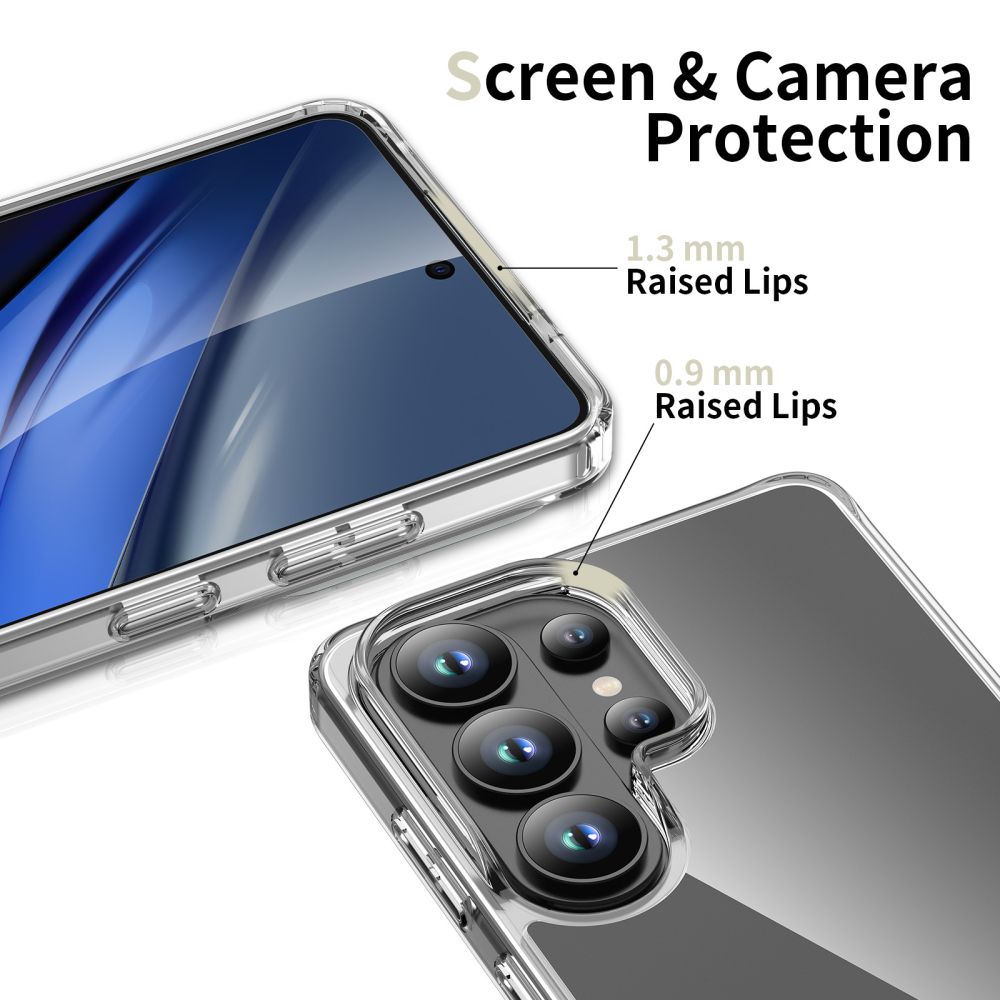 Чехол Tech-Protect для Samsung Galaxy S26 Ultra FlexAir Hybrid, прозрачный