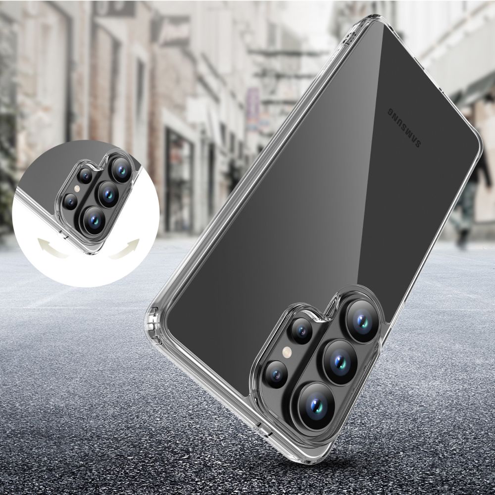 Чехол Tech-Protect для Samsung Galaxy S26 Ultra FlexAir Hybrid, прозрачный