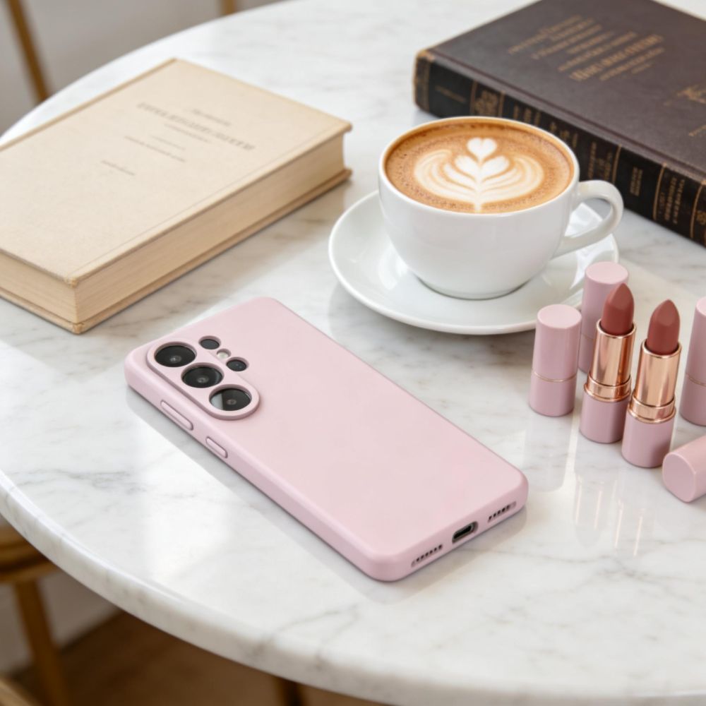 Tech-Protect Samsung Galaxy S26 Ultra чехол Silicone MagSafe, розовый