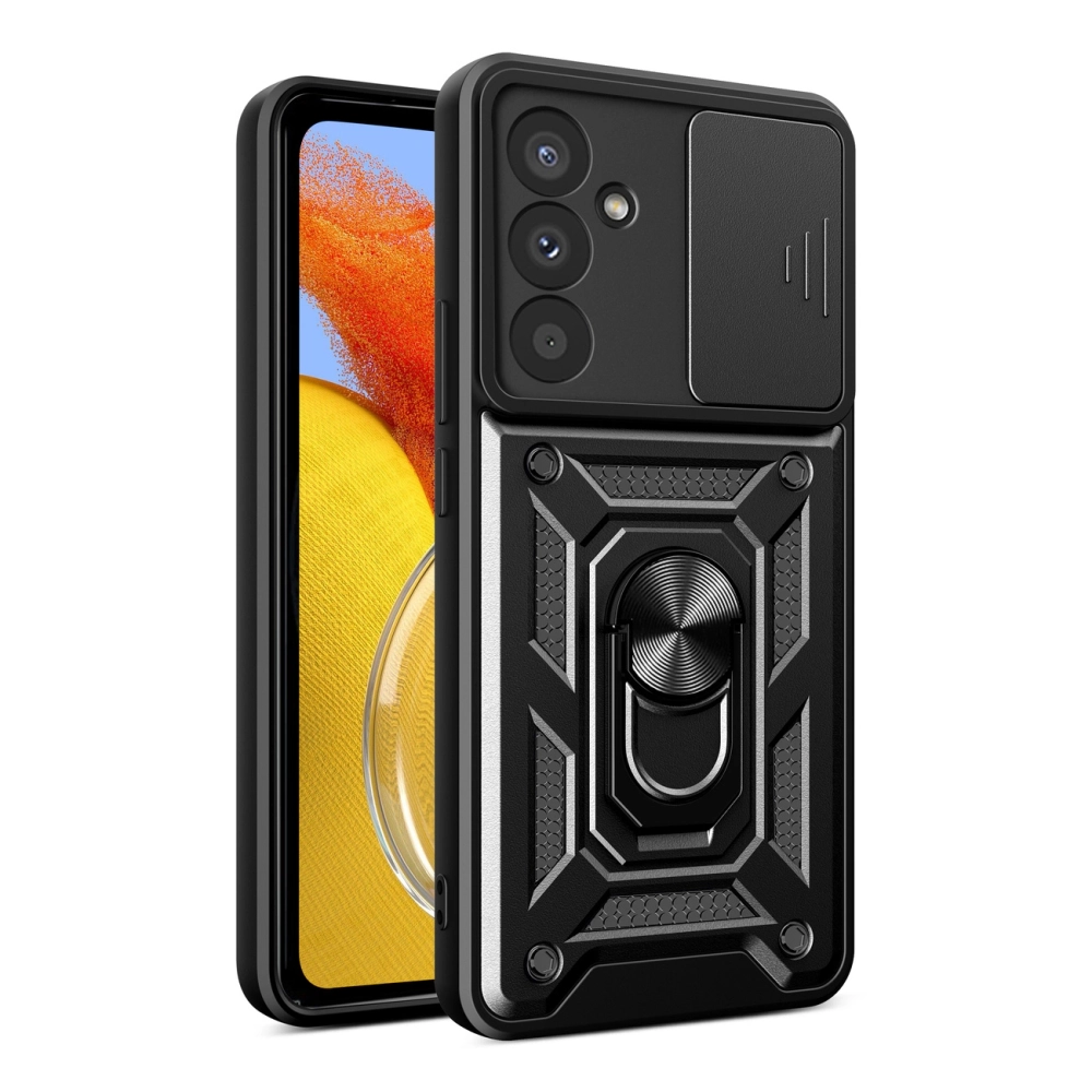 Чехол Hybrid Armor Camshield для Samsung Galaxy A37, черный