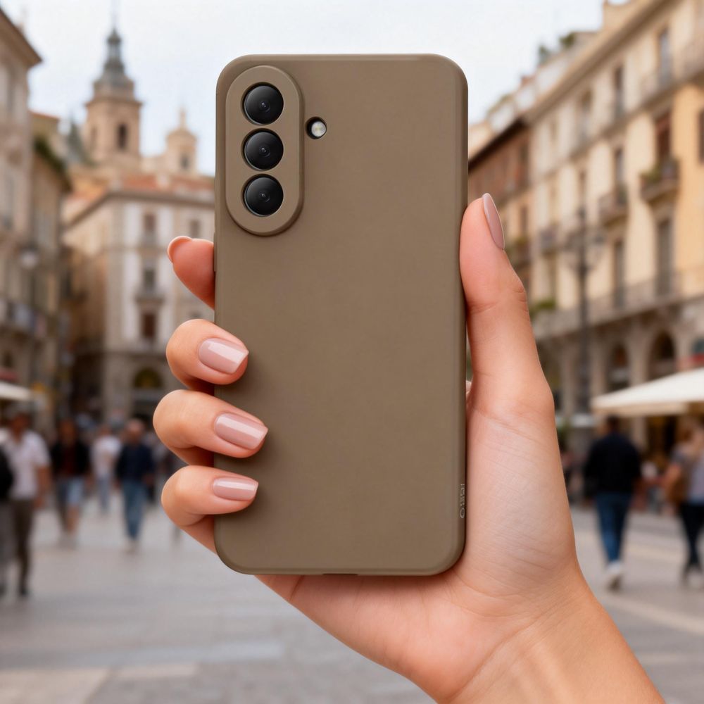 Samsung Galaxy A37 (SM-A376E/DS) Tech-Protect Icon Case Cover, Brown | Чехол Обложка Бампер...