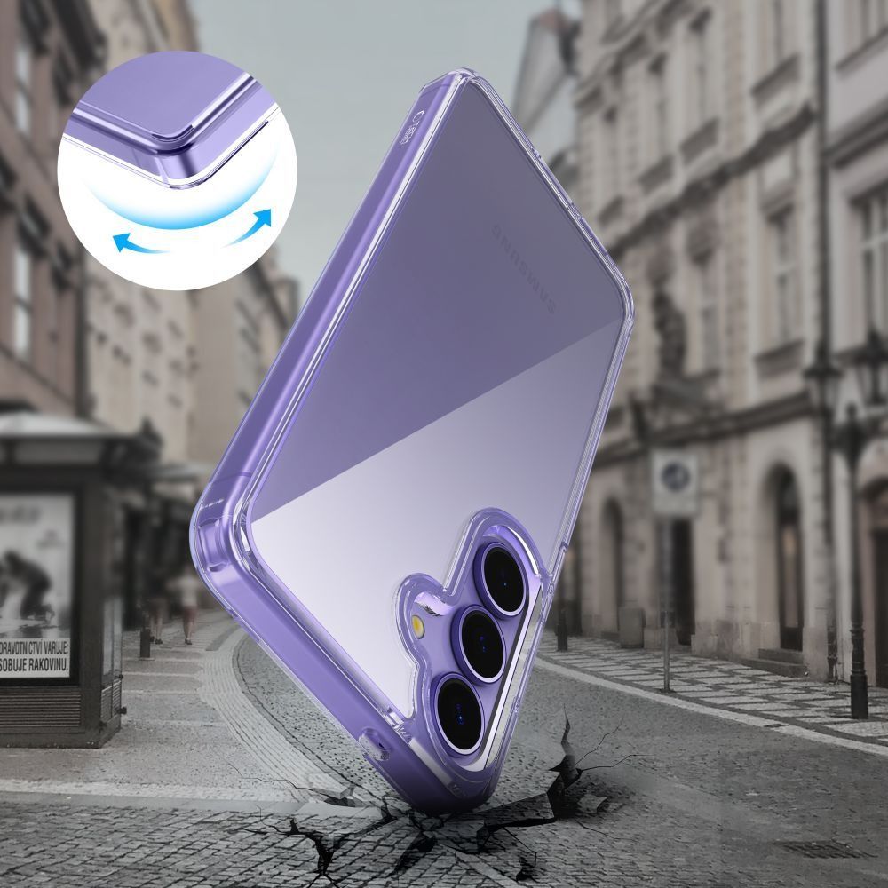 Samsung Galaxy A57 (SM-A576B/DS) Tech-Protect FlexAir Hybrid Cover Case, Transparent
