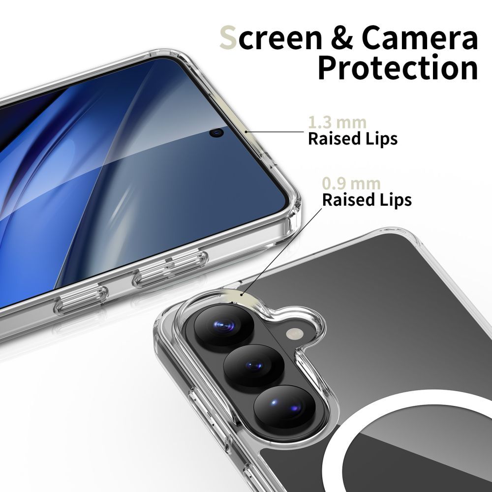 Samsung Galaxy A37 (SM-A376E/DS) Tech-Protect FlexAir Hybrid MagSafe Cover Case, Transparent