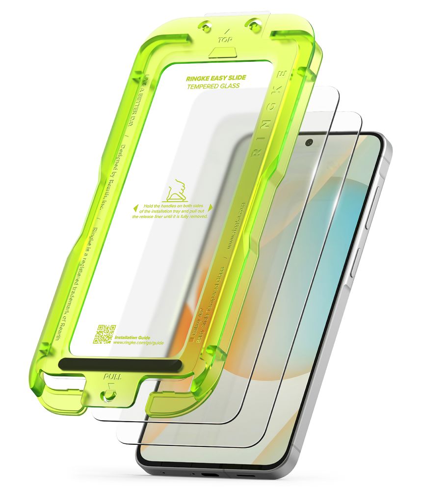 Samsung Galaxy A57 (SM-A576B/DS) Ringke Easy Slide Tempered Glass Screen Protector 2 pcs. | Защитное...
