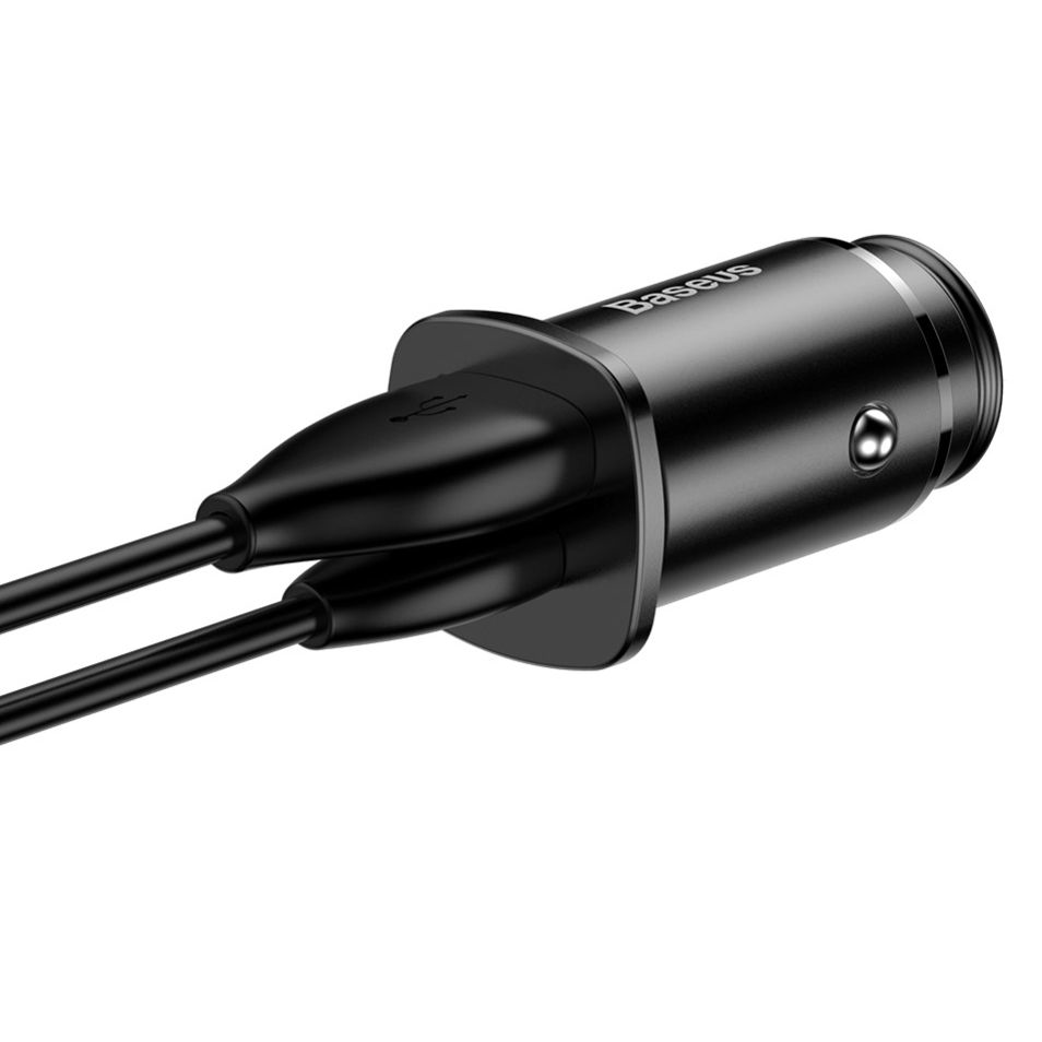 30W Baseus car charger PPS Multi Charging, Black | Автомобильное зарядное устройство,...