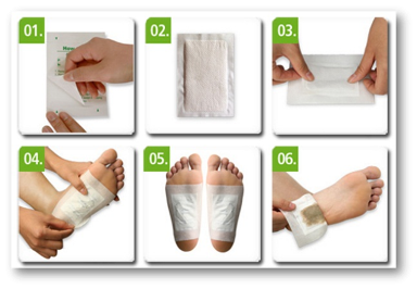Kinoki Detox Cleansing Foot Patches, 10 pcs