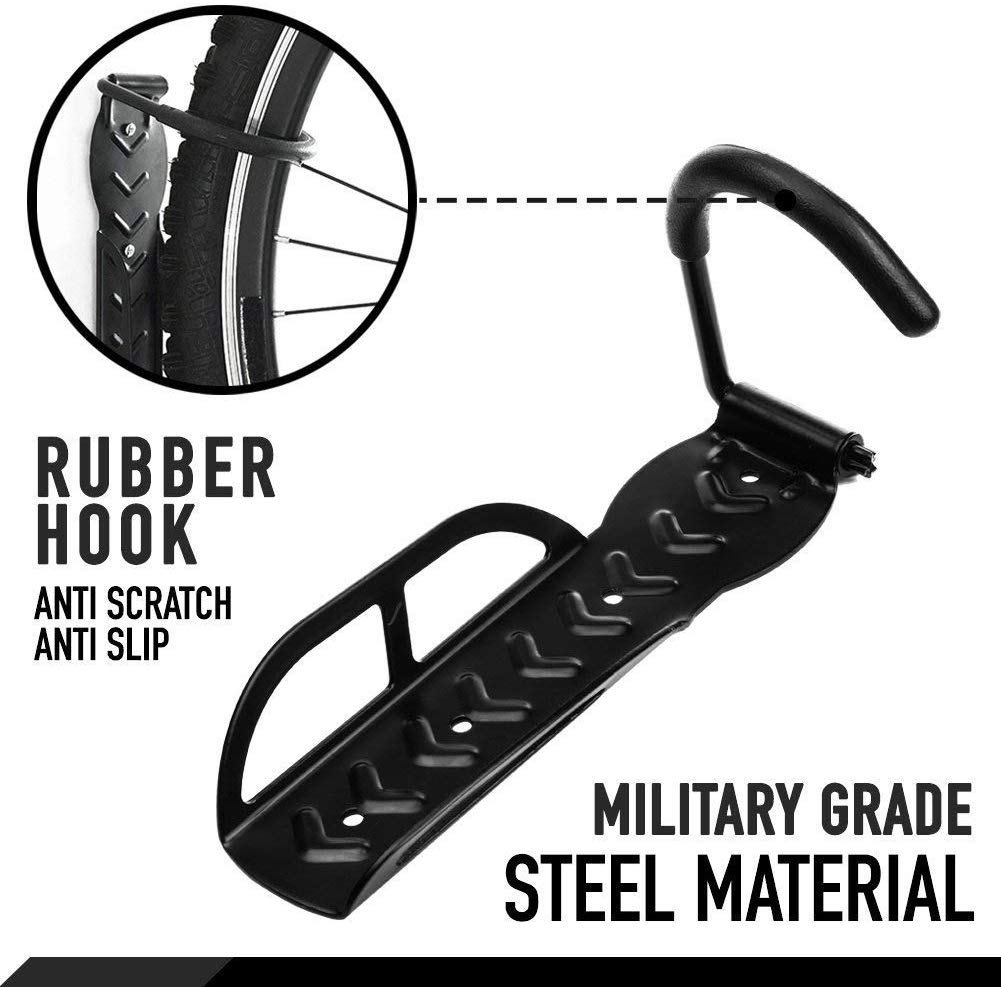 Bicycle Stand Wall Mount, Black