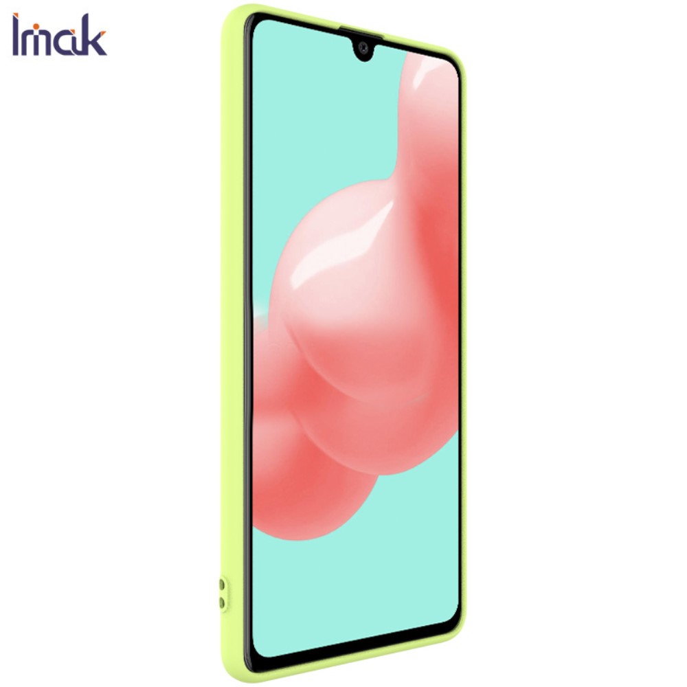 Samsung Galaxy A41 (SM-A415F) IMAK UC-1 Series Matte TPU Soft Phone Case Cover, Green | Vāks Maciņš Maks Apvalks (2)