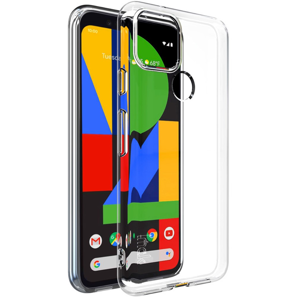 Google Pixel 5 IMAK UX-5 Series TPU Shell Case Cover, Transparent | Vāks Maciņš Maks Apvalks