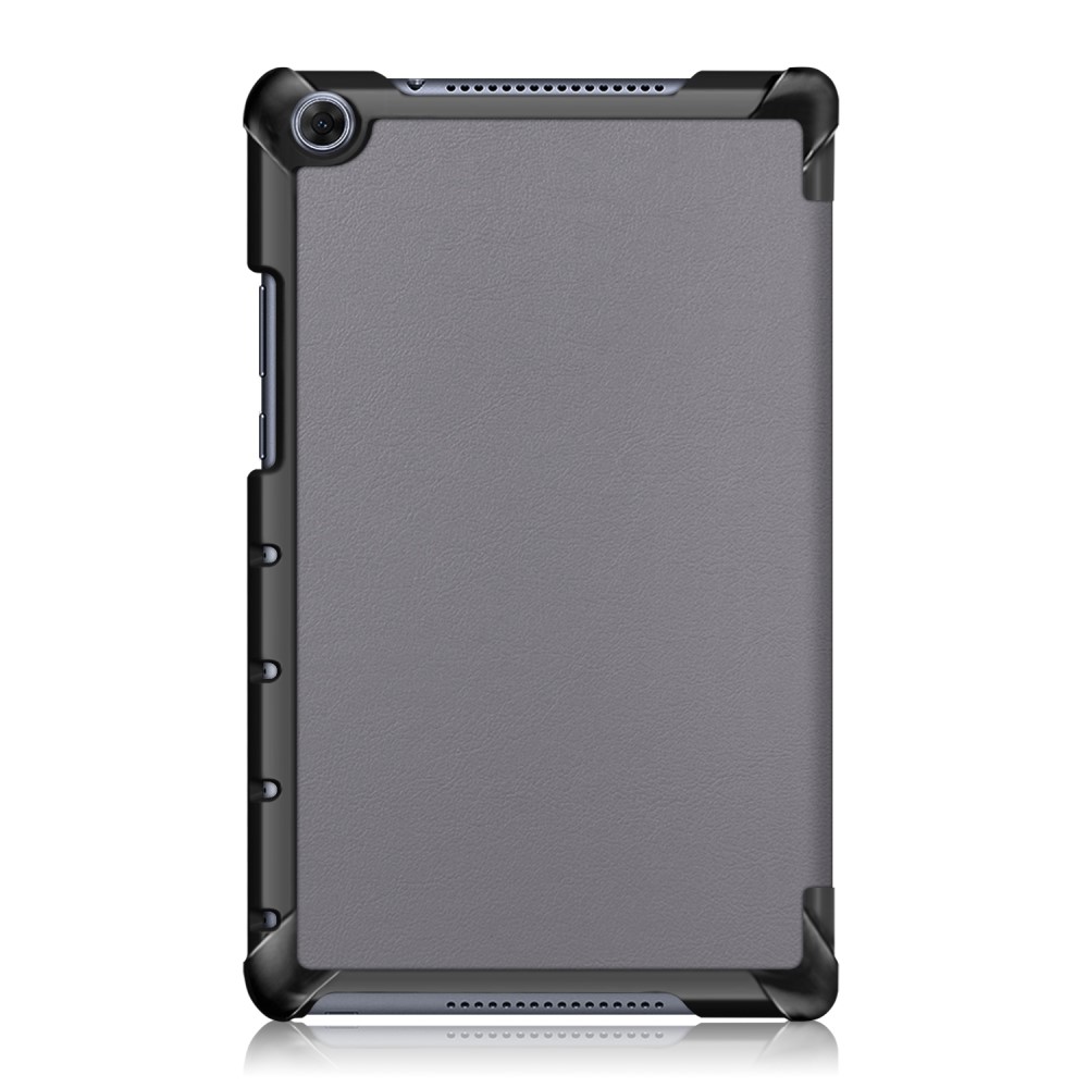 Huawei MediaPad M5 Lite 8.0" Tri-fold Stand Cover Case, Gray | Vāks Apvalks Pārvalks Grāmatiņa Planšetdatoram (4)