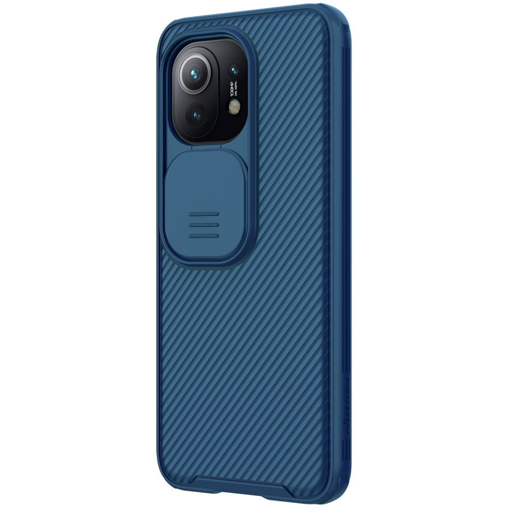 Xiaomi Mi 11 Nillkin CamShield Pro Case Cover with Camera Protection Shield, Blue | Telefona Vāciņš Maciņš Apvalks... (2)