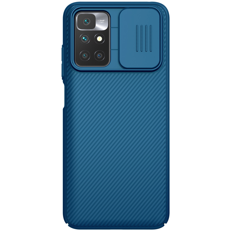 Xiaomi Redmi 10 Nillkin CamShield Pro Case Cover with Camera Protection Shield, Blue | Telefona Vāciņš Maciņš...