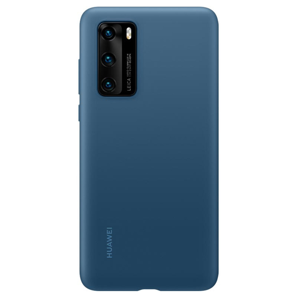 Original Huawei P40 (ANA-AN00) Protective Case Cover, Blue | Oriģināls Telefona Maciņš Vāciņš Apvalks