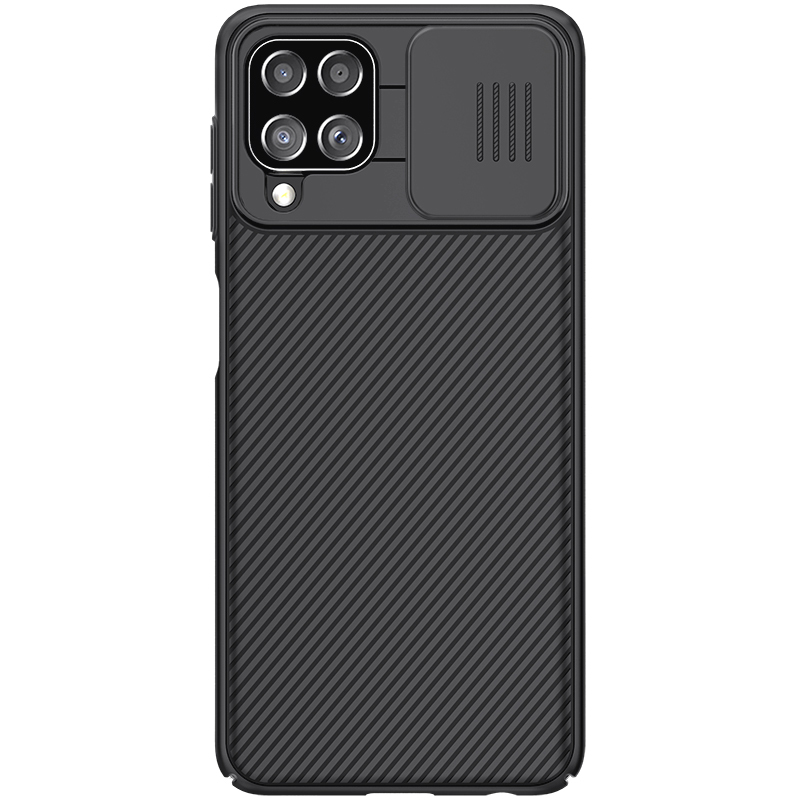 Samsung Galaxy A22 4G (SM-A225) Nillkin CamShield Pro Case Cover with Camera Protection Shield, Black | Telefona...
