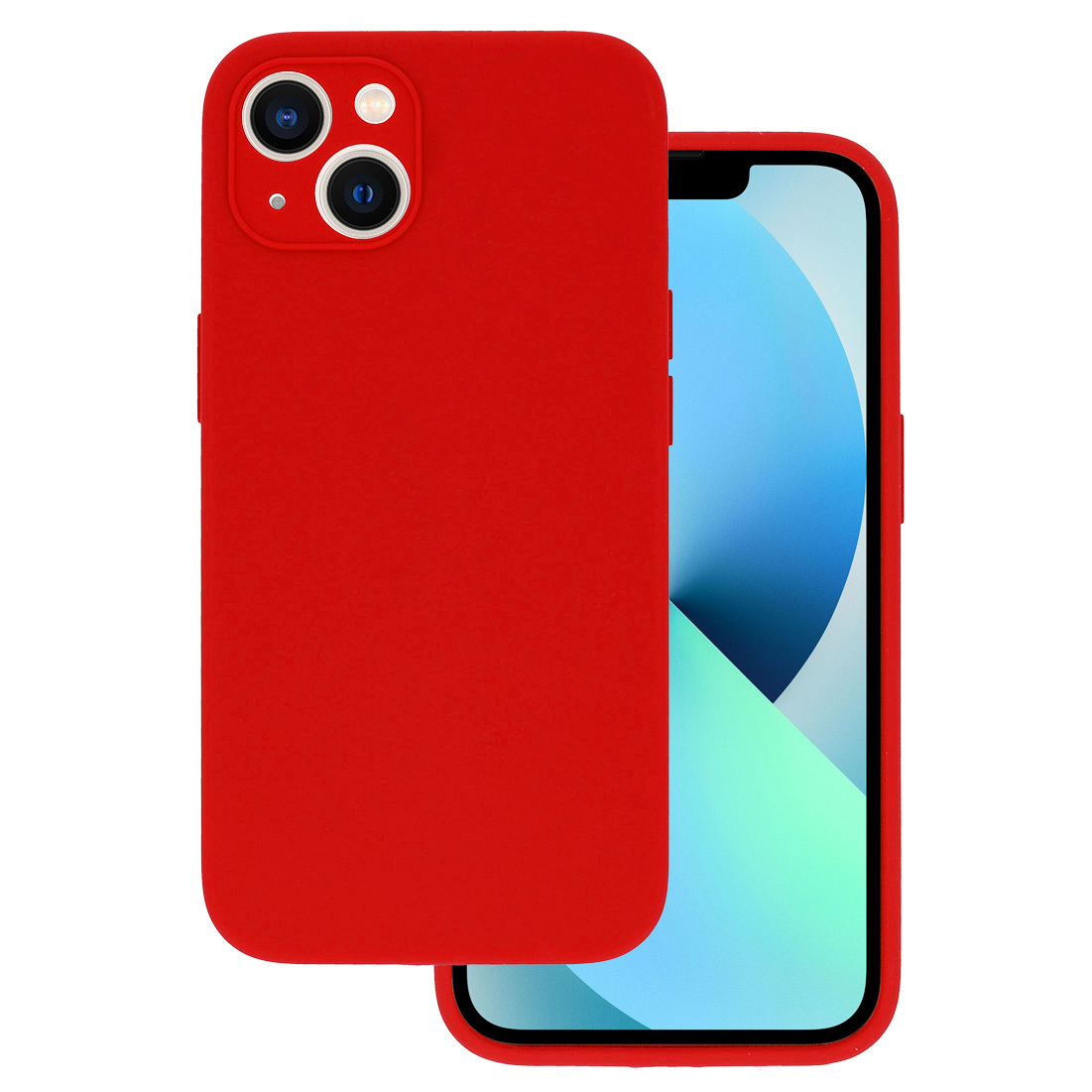 Samsung Galaxy A53 5G (SM-A536) Vennus Silicone Lite Case Cover, Red | Telefona Macņš Vāciņš Apvalks Maks Bampers