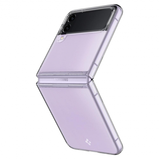 Samsung Galaxy Z Flip 3 5G Spigen AirSkin Case Cover, Transparent | Telefona Vāciņš Maciņš Apvalks Bampers