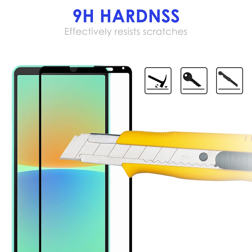 5D Sony Xperia 10 IV, Tempered Glass Screen Protector (3)