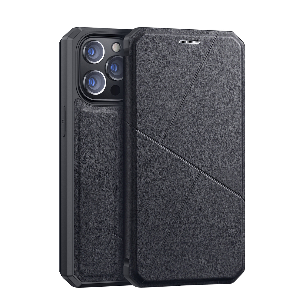 Apple iPhone 7 8 Plus 5.5" DUX DUCIS Skin X Auto-absorbed Leather Case Cover, Black | Telefona Vāciņš Maciņš...