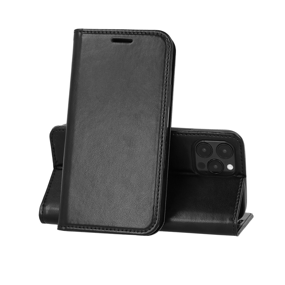 Samsung Galaxy A51 (SM-A515F) Magnet Elite Book Case Cover, Black | Telefona Maciņš Vāciņš Apvalks Grāmatiņa
